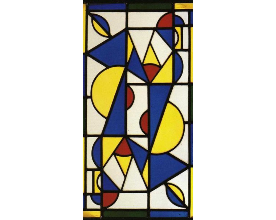  "Dance I" (Χορός Ι) του Ολλανδού καλλιτέχνη Theo van Doesburg.  Εκτύπωση έργο τέχνης σε κάμβα τελαρωμένο κάθετο 40Χ80εκ 