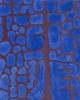 Paul Klee με τίτλο "Late Evening Looking Out of the Woods" (Αργά το βράδυ κοιτάζοντας έξω από το δάσος), Εκτύπωση έργο τέχνης σε κάμβα τελαρωμένο κάθετο 50Χ70εκ 