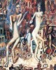 Άνδρας και Γυναίκα" (ή "Αδάμ και Εύα") του Ρώσου καλλιτέχνη Πάβελ Φιλόνοφ.  Εκτύπωση έργο τέχνης σε κάμβα τελαρωμένο κάθετο 50Χ70εκ 