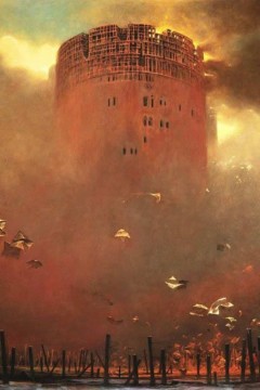 Zdzisław Beksiński Εκτύπωση έργο τέχνης σε κάμβα τελαρωμένο κάθετο 50Χ70εκ 
