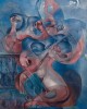 "Το Κορίτσι με το Μαντολίνο" ("The Girl with a Mandolin") του Αρμένιου καλλιτέχνη Ερβάντ Κοτσάρ (Yervand Kochar). Εκτύπωση έργο τέχνης σε κάμβα τελαρωμένο κάθετο 50Χ70εκ 