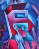 "Ληθαργικό Όνειρο" (Lethargic Dream), δημιουργία της Minu Valetova.  Εκτύπωση έργο τέχνης σε κάμβα τελαρωμένο κάθετο 50Χ70εκ 