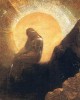  "Μελαγχολία" (Melancholy), που δημιουργήθηκε από τον Γάλλο συμβολιστή καλλιτέχνη Οντιλόν Ρεντόν (Odilon Redon).  Εκτύπωση έργο τέχνης σε κάμβα τελαρωμένο κάθετο 50Χ70εκ 