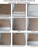 Μαύρη ξύλινη κορνίζα 2εκ με τζάμι 59X84εκ(A1)