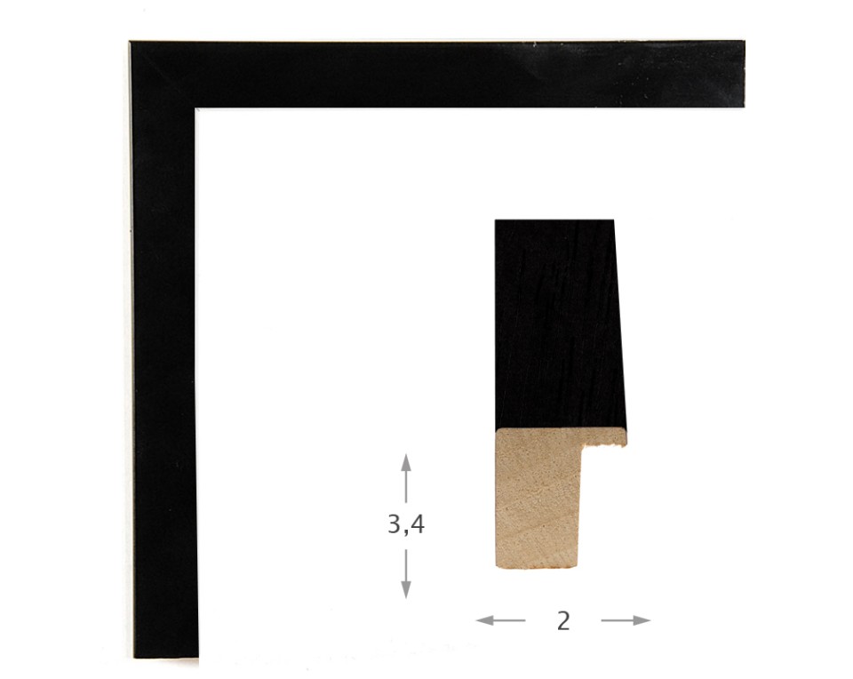 Μάυρη ξύλινη Κασετίνα shadow Box με τζάμι 30Χ30εκ