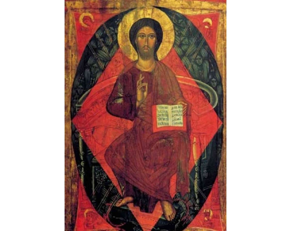 ΠΙΝΑΚΑΣ ΣΕ ΚΑΜΒΑ Andrei Rublev - Ο Χριστός εν Δόξη