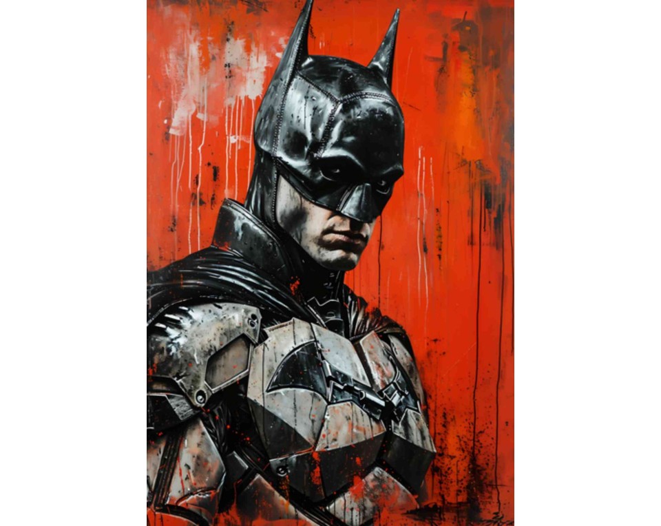 ΠΙΝΑΚΑΣ ΣΕ ΚΑΜΒΑ Batman Ποπ Αρτ