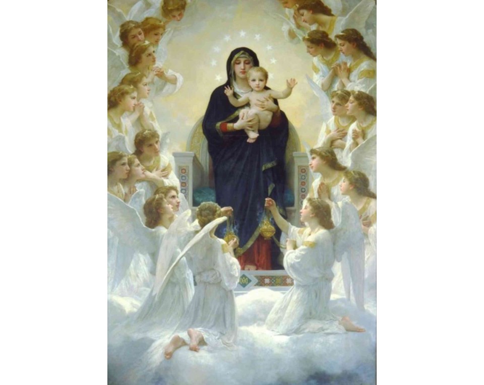 ΠΙΝΑΚΑΣ ΣΕ ΚΑΜΒΑ William-Adolphe Bouguereau - Θρησκευτική Εικόνα