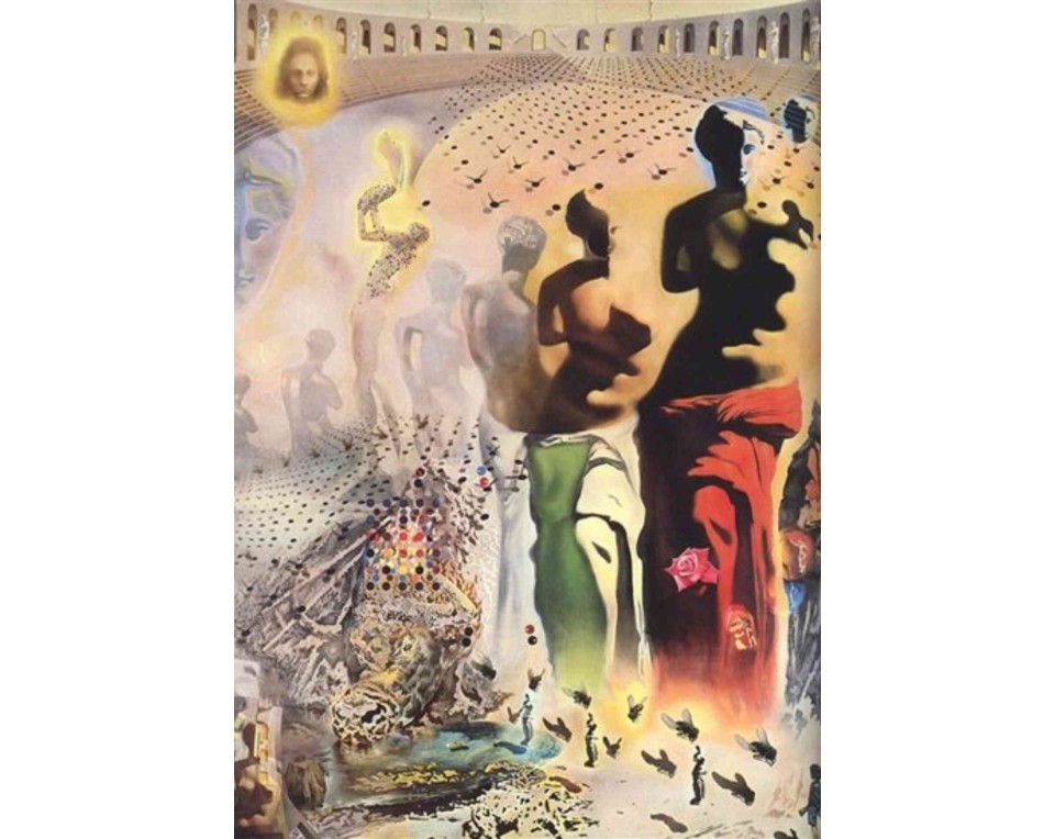 ΠΙΝΑΚΑΣ ΣΕ ΚΑΜΒΑ Salvador Dalí - Ο Ψευδαισθησιογόνος Ταυρομάχος