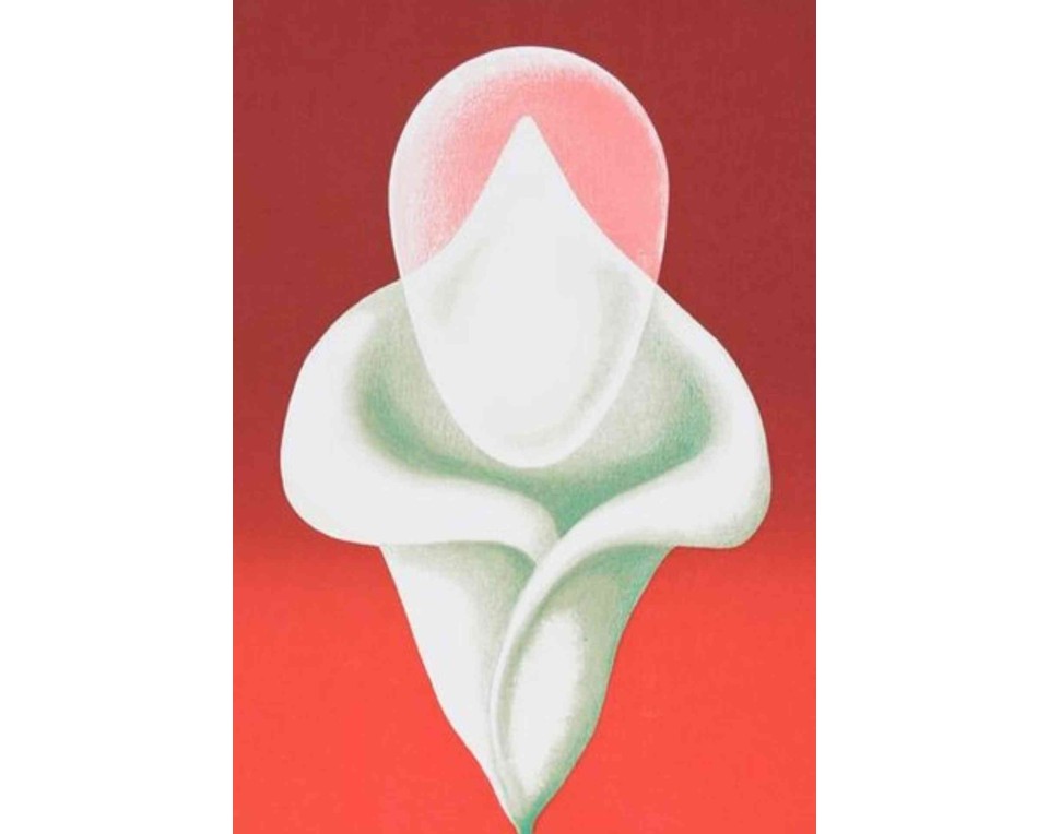 ΠΙΝΑΚΑΣ ΣΕ ΚΑΜΒΑ Georgia O'Keeffe - Λευκό Κρίνο