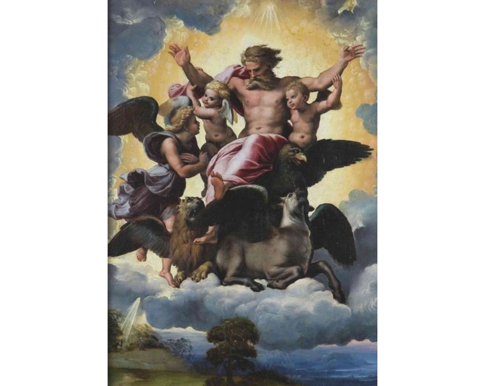 ΠΙΝΑΚΑΣ ΣΕ ΚΑΜΒΑ Raphael - Κλασική Σκηνή