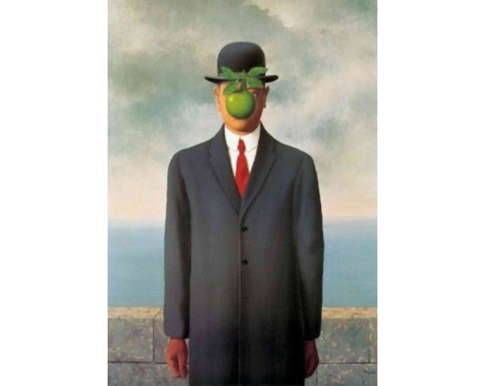 ΠΙΝΑΚΑΣ ΣΕ ΚΑΜΒΑ René Magritte - Ο Γιος του Ανθρώπου