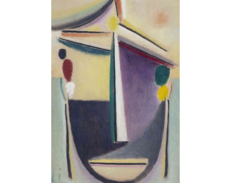ΠΙΝΑΚΑΣ ΣΕ ΚΑΜΒΑ Alexej von Jawlensky - Στοχασμός