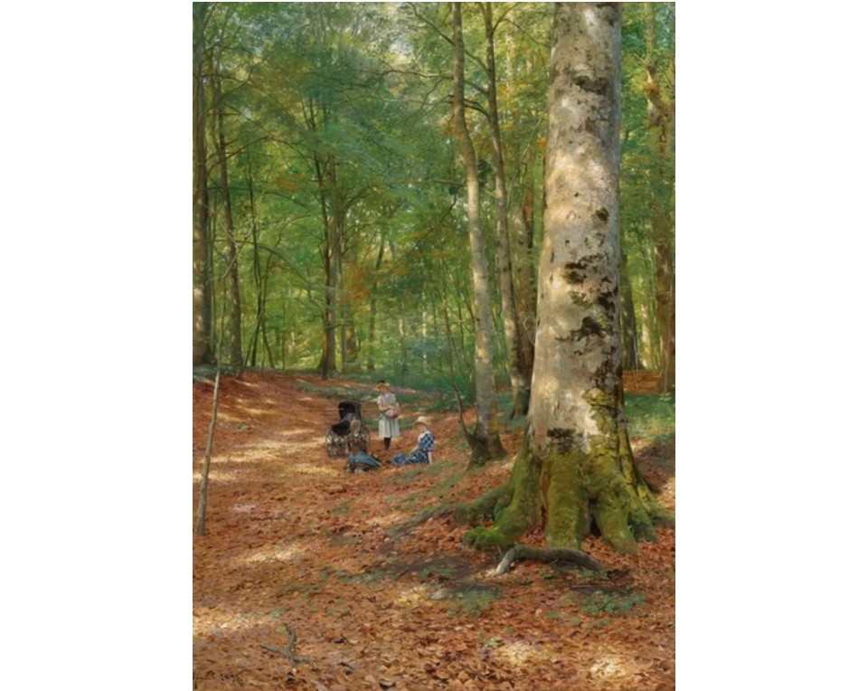 ΠΙΝΑΚΑΣ ΣΕ ΚΑΜΒΑ Peder Mork Monsted - Το Ξέφωτο του Δάσους