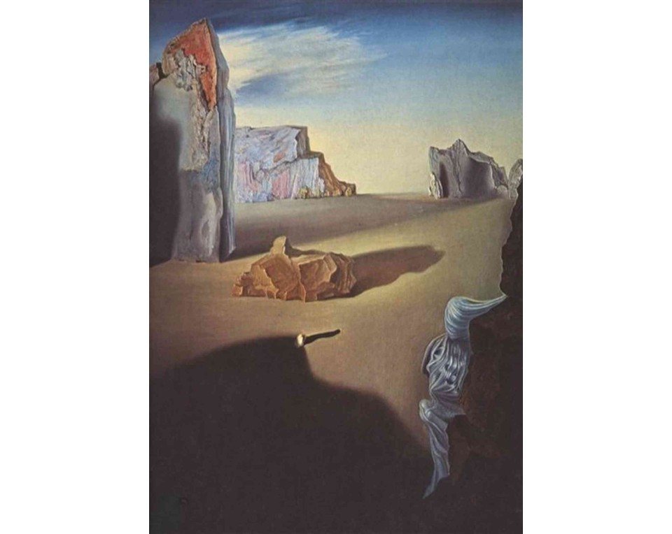 ΠΙΝΑΚΑΣ ΣΕ ΚΑΜΒΑ Salvador Dalí - Σκιές της Νύχτας που Πέφτουν