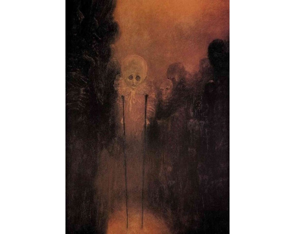 ΠΙΝΑΚΑΣ ΣΕ ΚΑΜΒΑ Zdzisław Beksiński - Χωρίς Τίτλο (Obraz XXX)