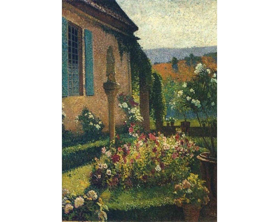 ΠΙΝΑΚΑΣ ΣΕ ΚΑΜΒΑ Henri Martin - Ο Κήπος του Καλλιτέχνη