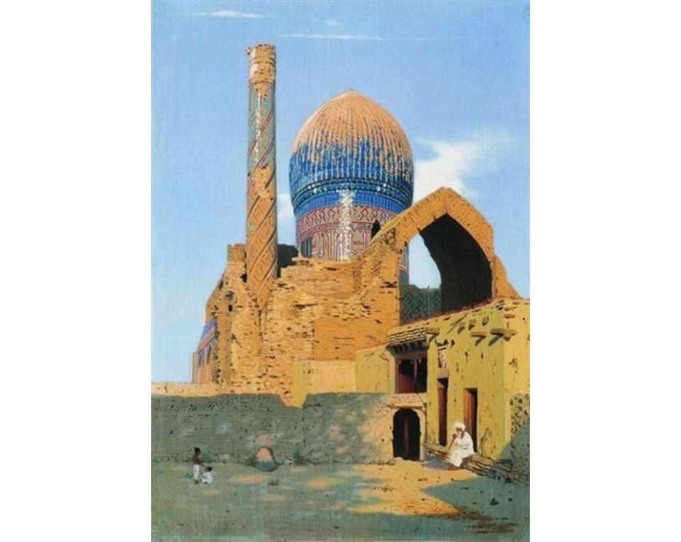 ΠΙΝΑΚΑΣ ΣΕ ΚΑΜΒΑ Vasily Vereshchagin - Μαυσωλείο Γκουρ Εμίρ στη Σαμαρκάνδη
