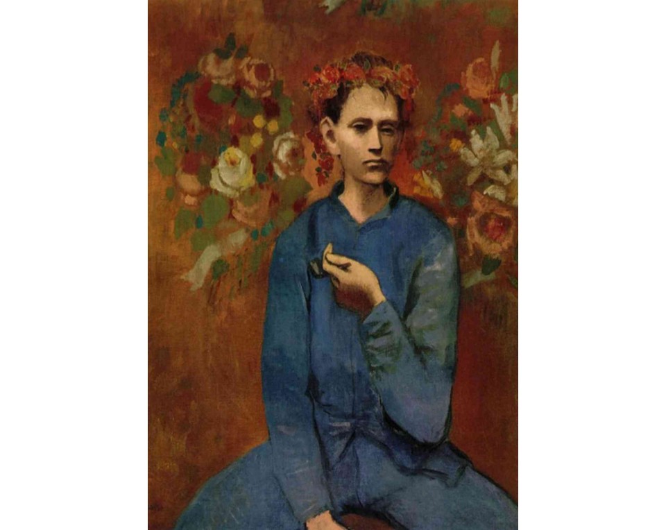 ΠΙΝΑΚΑΣ ΣΕ ΚΑΜΒΑ Pablo Picasso - Αγόρι με Πίπα