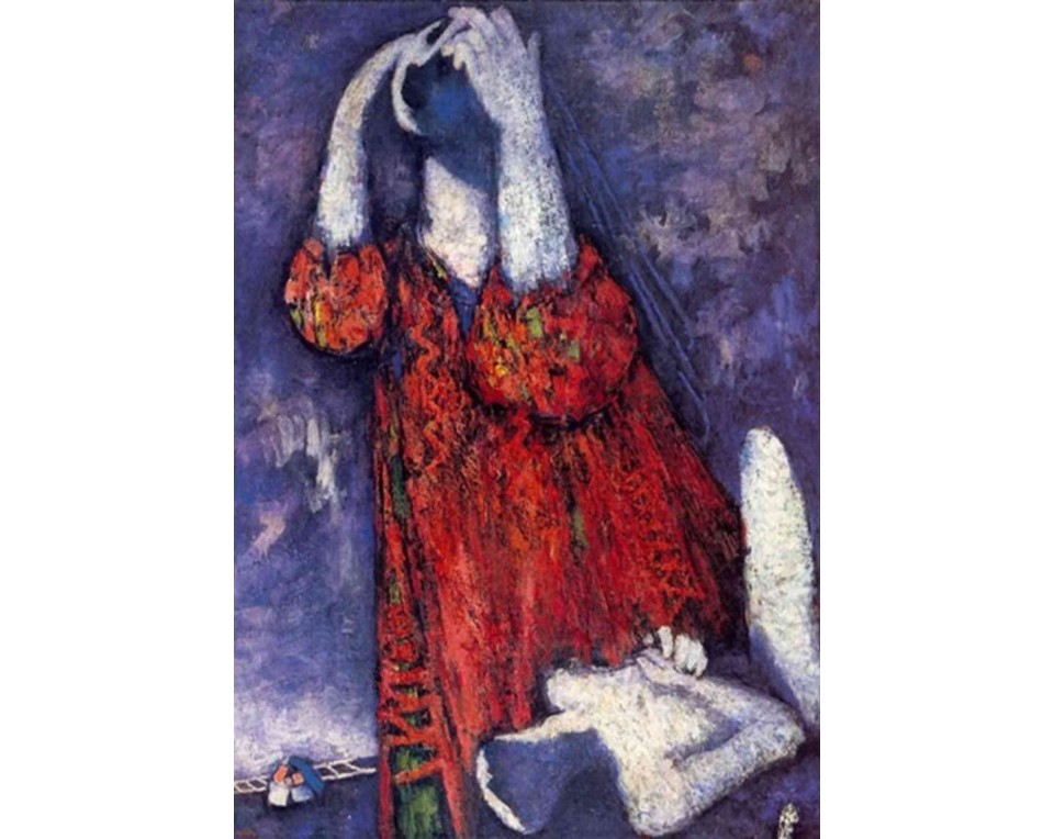 ΠΙΝΑΚΑΣ ΣΕ ΚΑΜΒΑ Mordecai Ardon - Σάρα