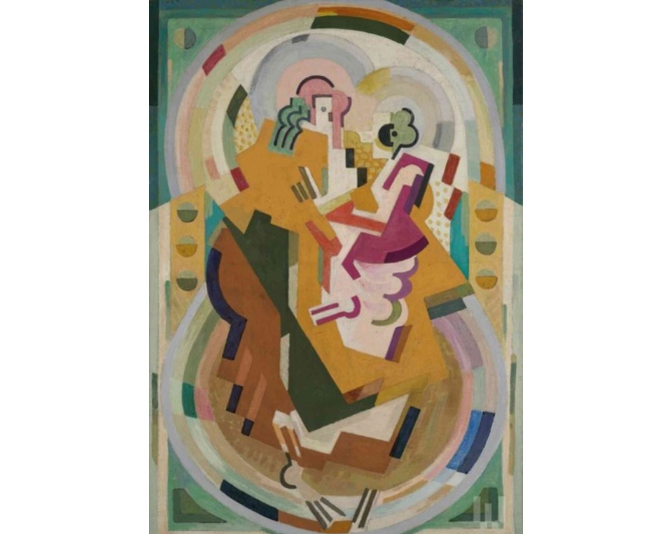 ΠΙΝΑΚΑΣ ΣΕ ΚΑΜΒΑ Albert Gleizes - Μητέρα και Παιδί