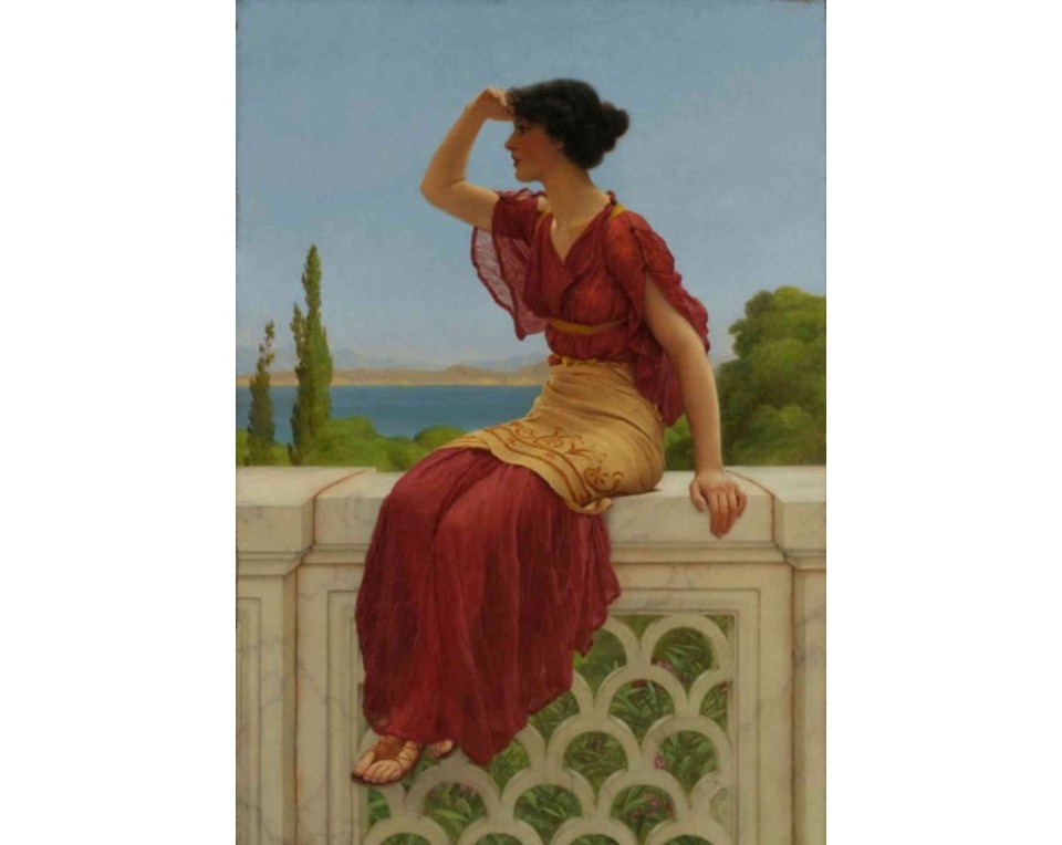 ΠΙΝΑΚΑΣ ΣΕ ΚΑΜΒΑ John William Godward - Το Σήμα