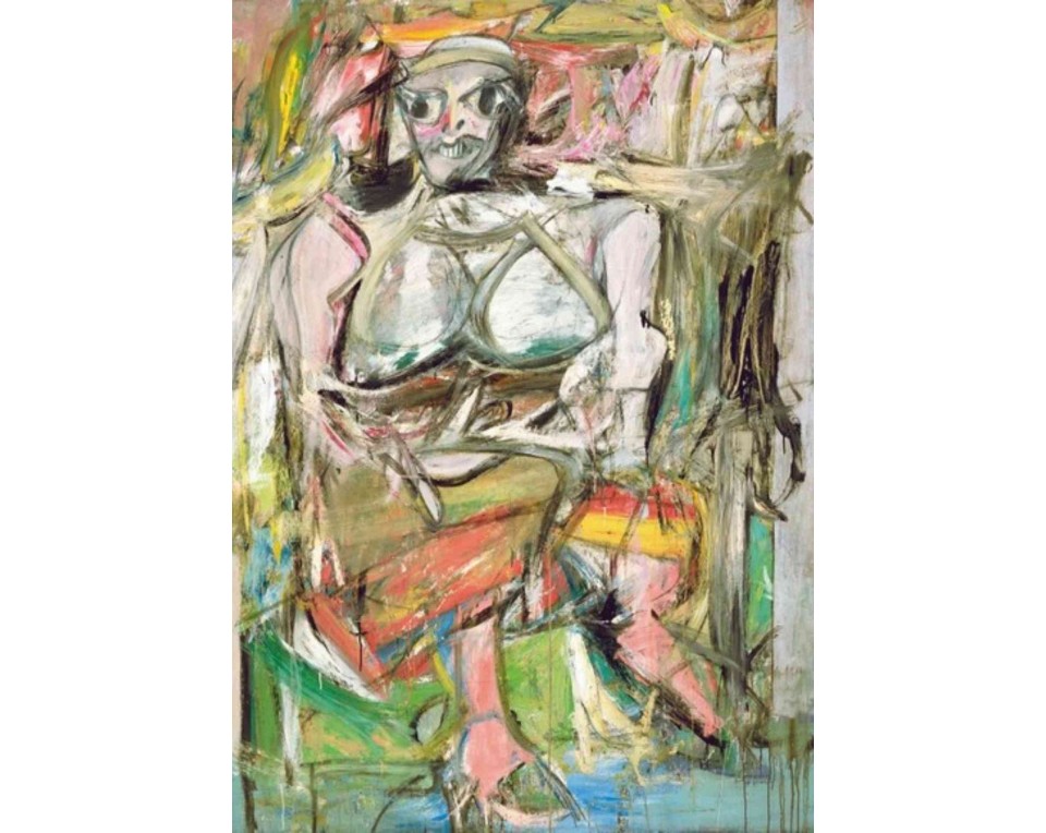 ΠΙΝΑΚΑΣ ΣΕ ΚΑΜΒΑ Willem de Kooning - Γυναίκα Ι