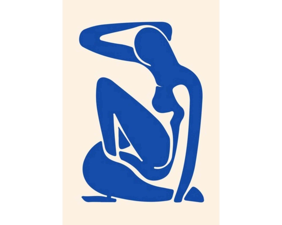 ΠΙΝΑΚΑΣ ΣΕ ΚΑΜΒΑ Henri Matisse - Μπλε Γυμνό ΙΙ