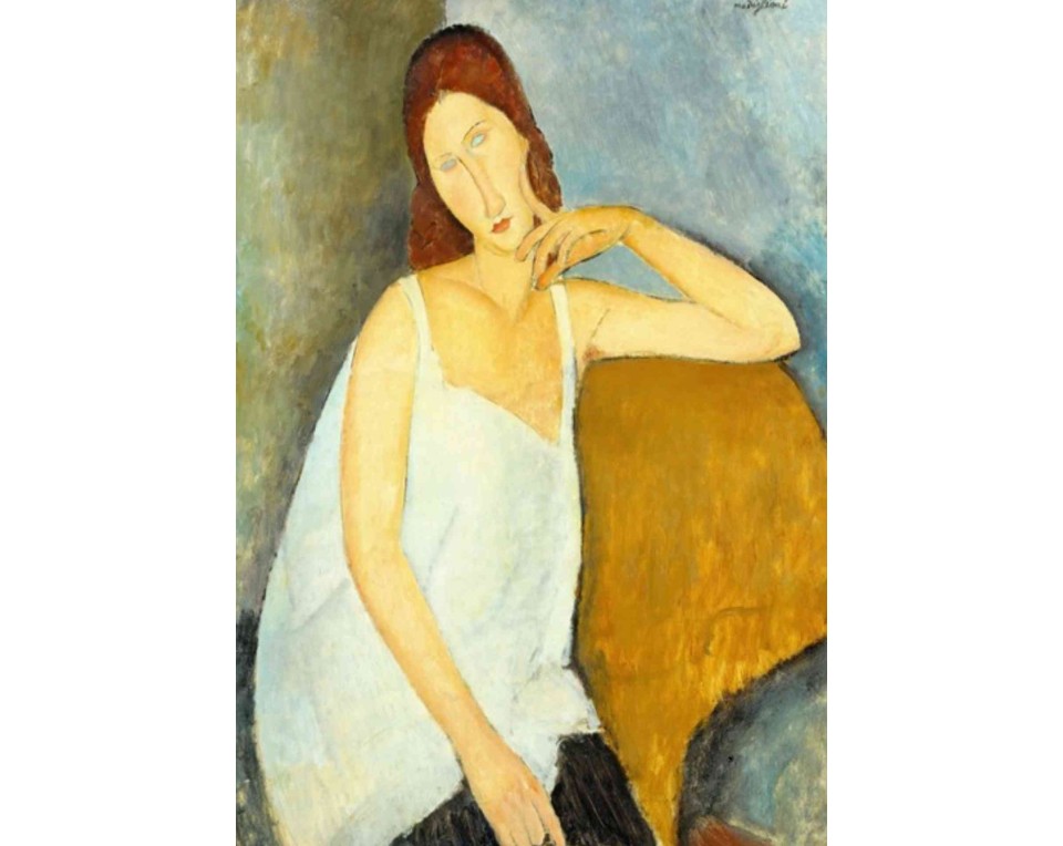ΠΙΝΑΚΑΣ ΣΕ ΚΑΜΒΑ Amedeo Modigliani - Ζαν Εμπουτέρν