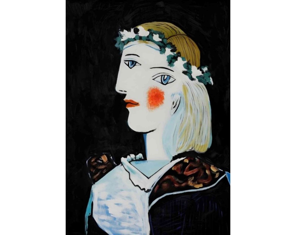 ΠΙΝΑΚΑΣ ΣΕ ΚΑΜΒΑ Pablo Picasso - Πορτρέτο της Μαρί-Τερέζ Βαλτέρ με Γιρλάντα