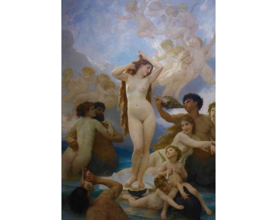 ΠΙΝΑΚΑΣ ΣΕ ΚΑΜΒΑ William-Adolphe Bouguereau - Η Γέννηση της Αφροδίτης