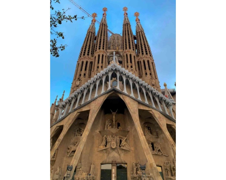 ΠΙΝΑΚΑΣ ΣΕ ΚΑΜΒΑ Sagrada Familia