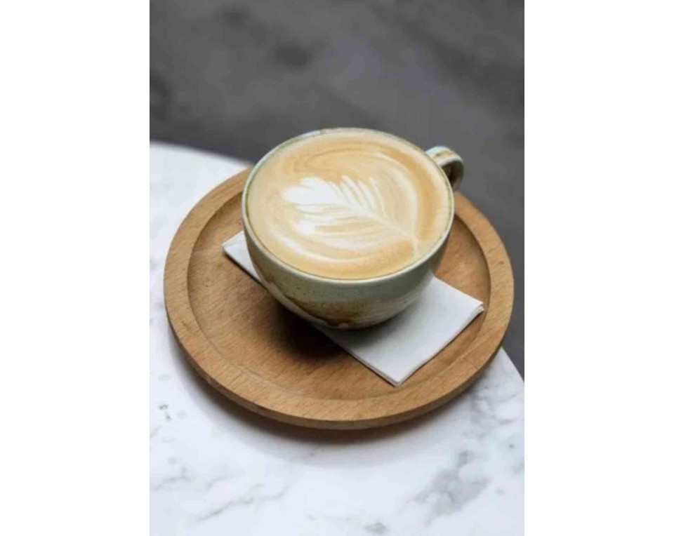 ΠΙΝΑΚΑΣ ΣΕ ΚΑΜΒΑ Καφές Latte