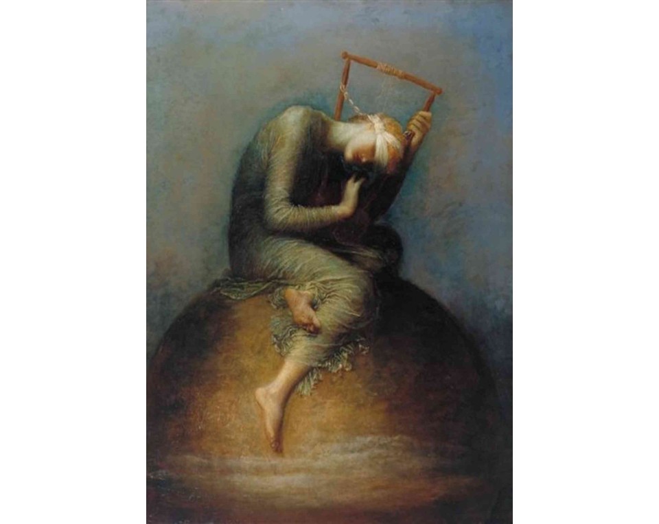 ΠΙΝΑΚΑΣ ΣΕ ΚΑΜΒΑ George Frederic Watts - Ελπίδα