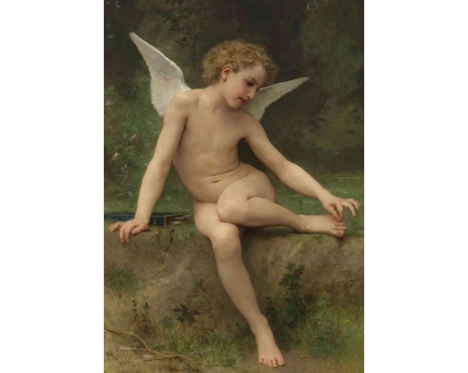 ΠΙΝΑΚΑΣ ΣΕ ΚΑΜΒΑ William-Adolphe Bouguereau - Έρωτας