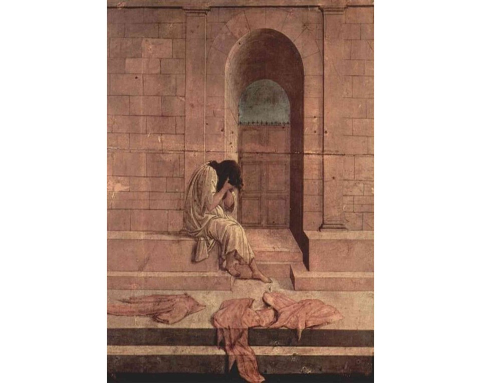 ΠΙΝΑΚΑΣ ΣΕ ΚΑΜΒΑ Sandro Botticelli - Η Απόκληρη (Ερήμωση)