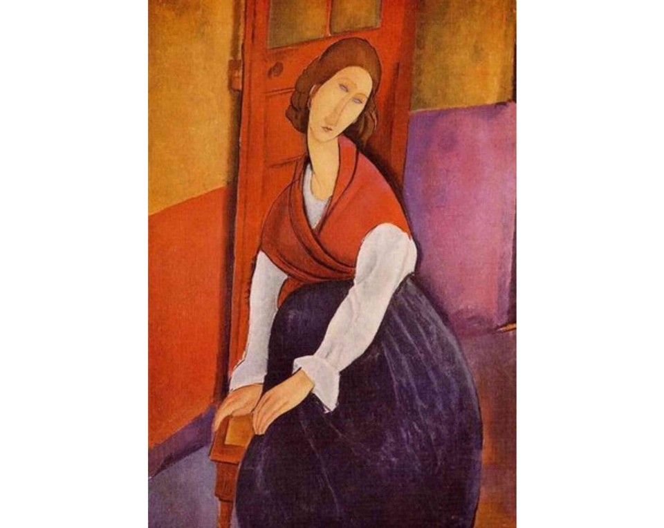 ΠΙΝΑΚΑΣ ΣΕ ΚΑΜΒΑ Amedeo Modigliani - Ζαν Εμπιτέρν