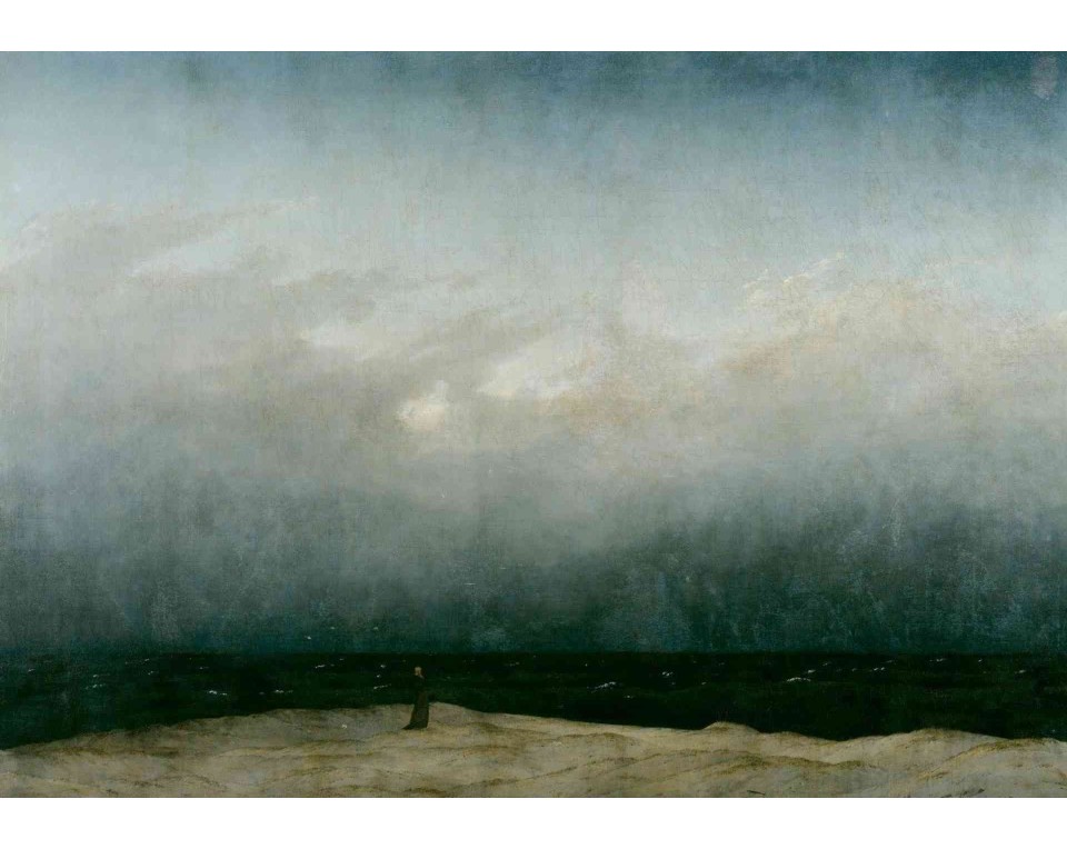 ΠΙΝΑΚΑΣ ΣΕ ΚΑΜΒΑ Caspar David Friedrich - Ο Μοναχός στη Θάλασσα