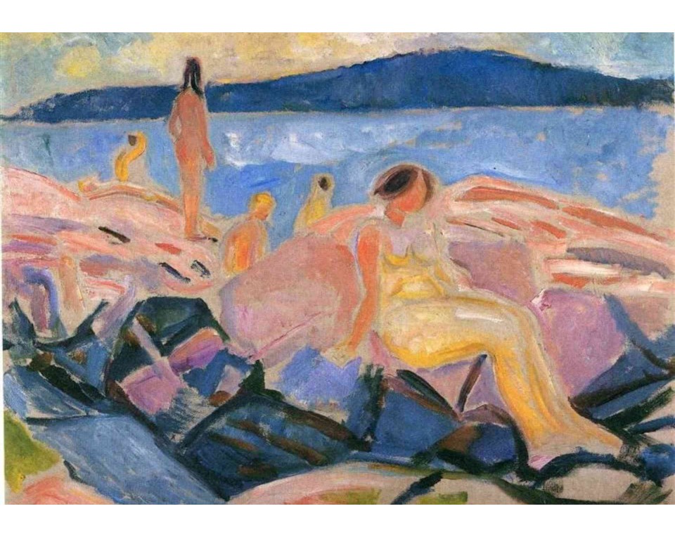 ΠΙΝΑΚΑΣ ΣΕ ΚΑΜΒΑ Edvard Munch - High Summer II