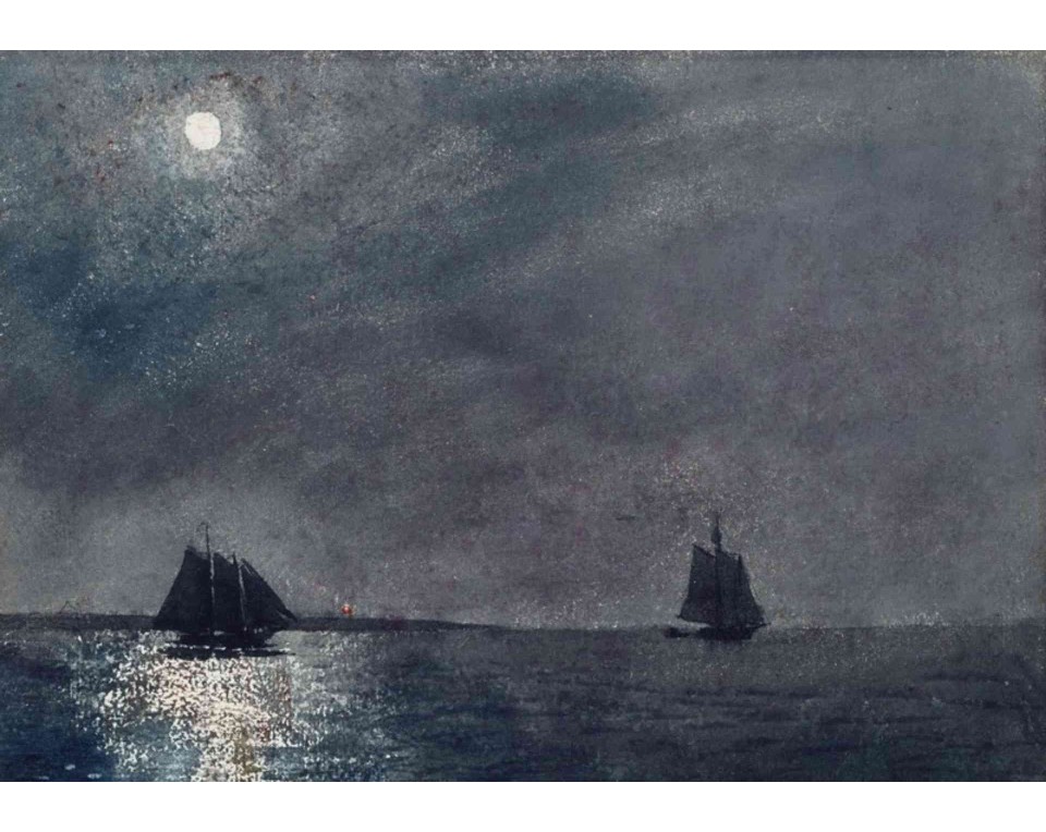 ΠΙΝΑΚΑΣ ΣΕ ΚΑΜΒΑ Winslow Homer - Eastern Point Light