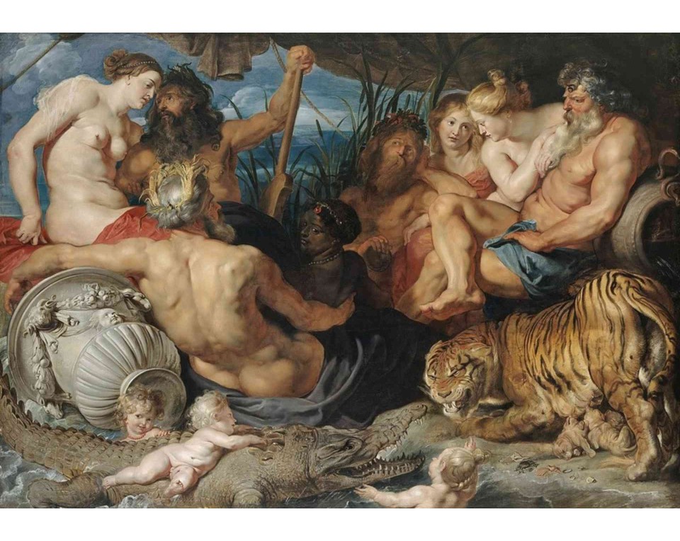ΠΙΝΑΚΑΣ ΣΕ ΚΑΜΒΑ Peter Paul Rubens - Οι Τέσσερις Ήπειροι