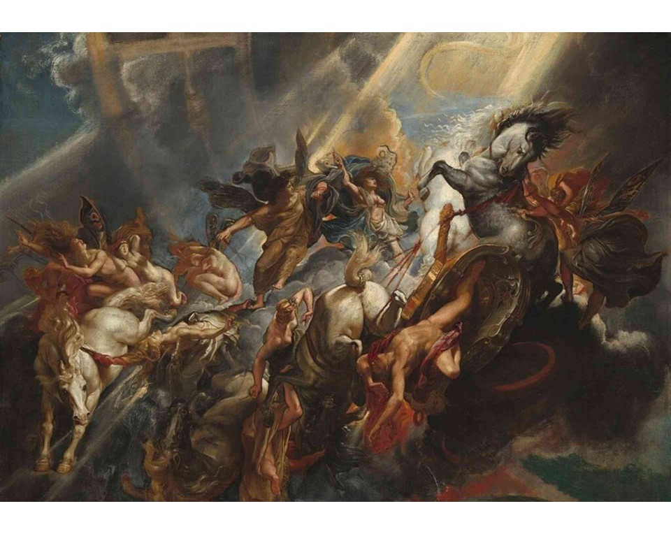 ΠΙΝΑΚΑΣ ΣΕ ΚΑΜΒΑ Peter Paul Rubens - Η Πτώση του Φαέθοντα