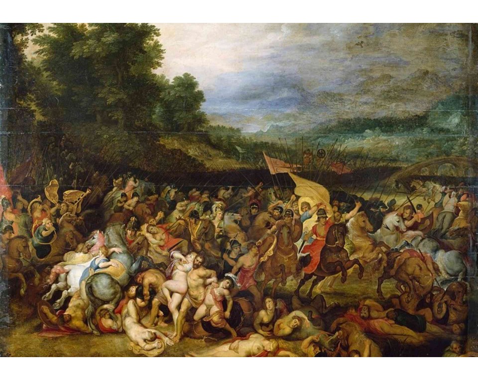 ΠΙΝΑΚΑΣ ΣΕ ΚΑΜΒΑ Peter Paul Rubens - Η Μάχη των Αμαζόνων