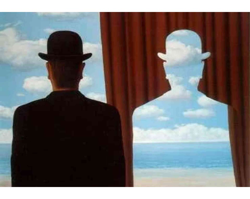 ΠΙΝΑΚΑΣ ΣΕ ΚΑΜΒΑ René Magritte - Décalcomanie