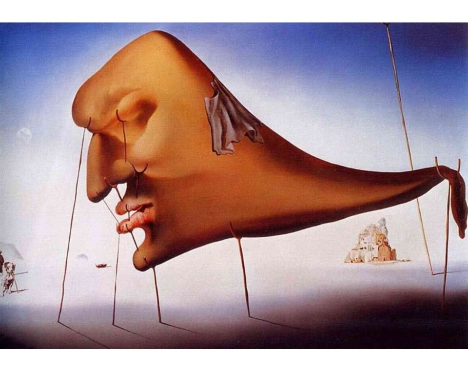 ΠΙΝΑΚΑΣ ΣΕ ΚΑΜΒΑ Salvador Dalí - Ο Ύπνος