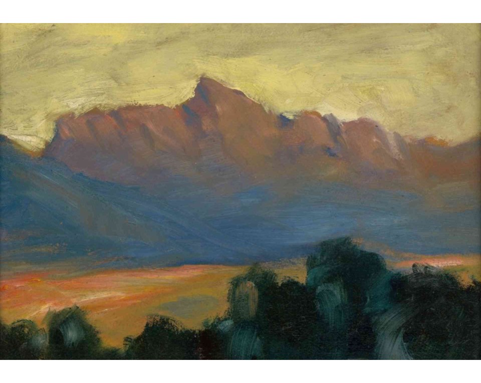 ΠΙΝΑΚΑΣ ΣΕ ΚΑΜΒΑ Zolo Palugyay - Όρος Κριβάν