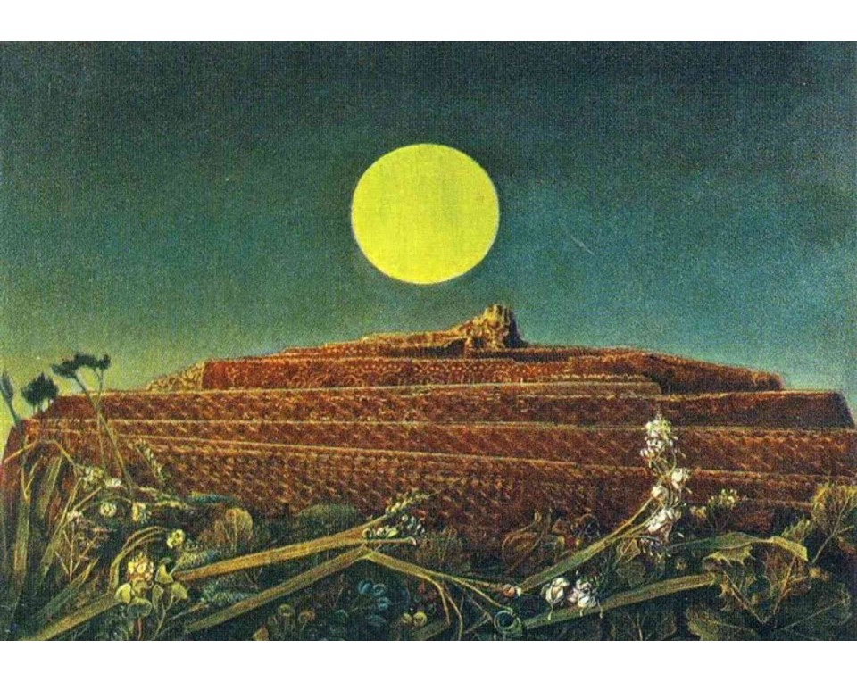 ΠΙΝΑΚΑΣ ΣΕ ΚΑΜΒΑ Max Ernst - Ολόκληρη η Πόλη
