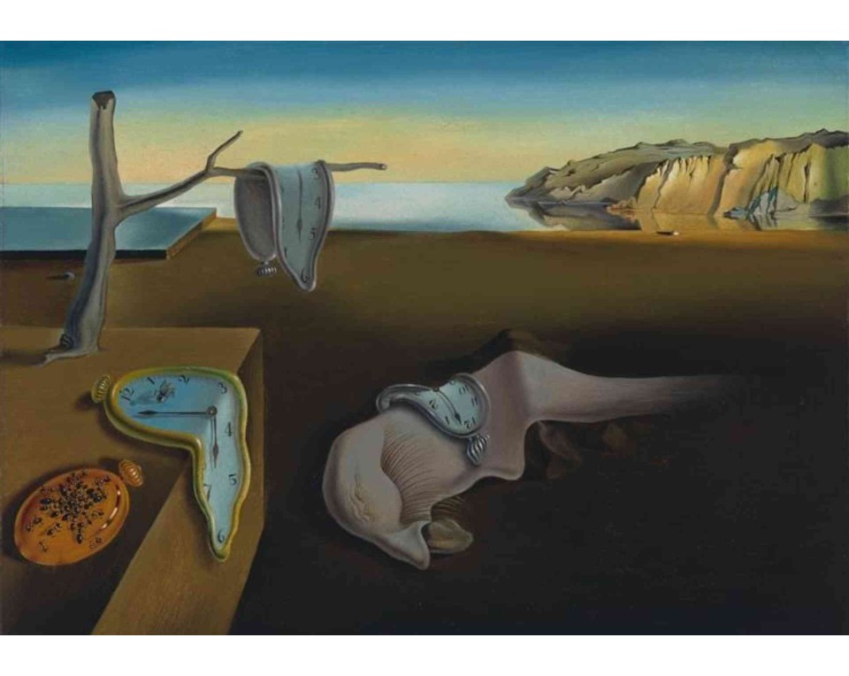 ΠΙΝΑΚΑΣ ΣΕ ΚΑΜΒΑ Salvador Dalí - Η Εμμονή της Μνήμης