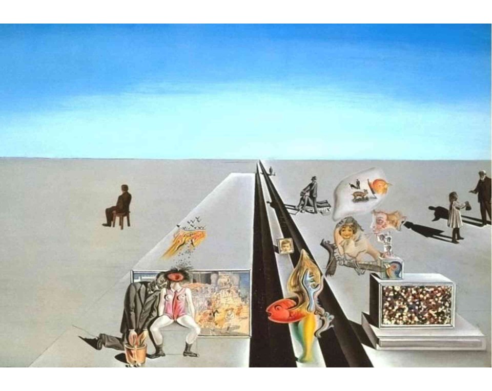 ΠΙΝΑΚΑΣ ΣΕ ΚΑΜΒΑ Salvador Dalí - Οι Πρώτες Μέρες της Άνοιξης