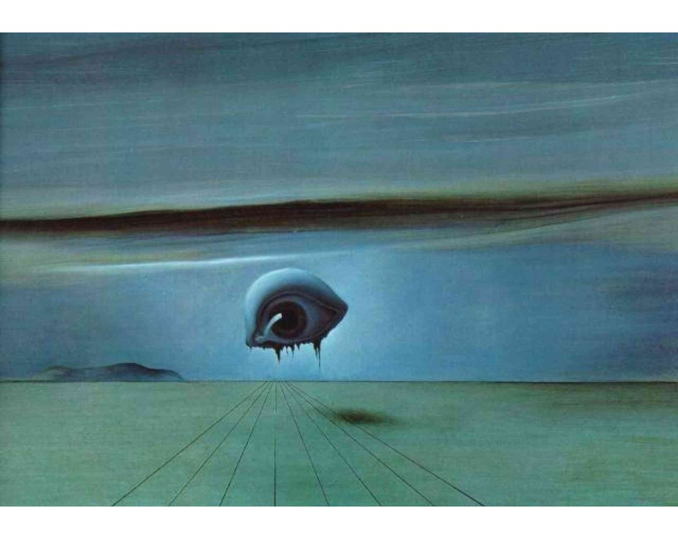 ΠΙΝΑΚΑΣ ΣΕ ΚΑΜΒΑ Salvador Dalí - Το Μάτι